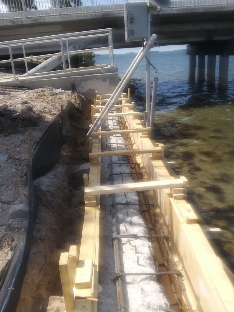 seawall cap restoration